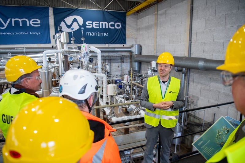 MOSS demonstrator equipment in Esbjerg