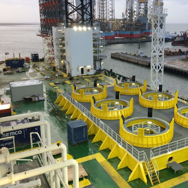 Scylla vessel mobilisation project illustration