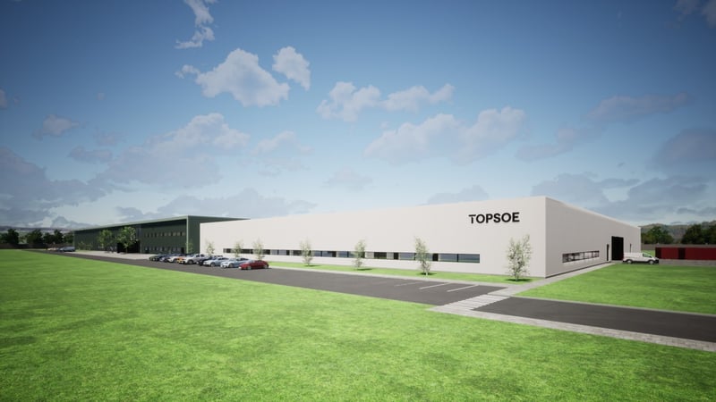 Topsoe Herning factory package project illustration